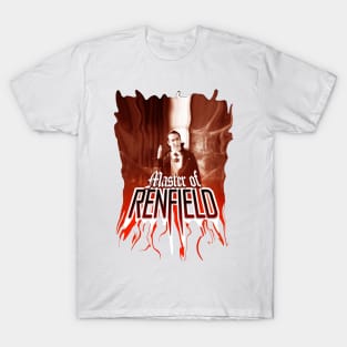 Renfield 2023 movie Nicolas Cage as count dracula fan works graphic design by ironpalette T-Shirt